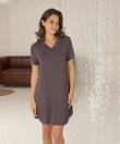 Lady Avenue - Bamboo Homewear Bamboo Short Sleeve Nightdress