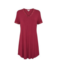 Lady Avenue - Bamboo Homewear Short Sleeve Nightdress With