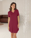 Lady Avenue - Bamboo Bamboo Short Sleeve Nightdress