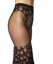 Wolford - Floral Lace Suspender Strømpebukser/Leggings