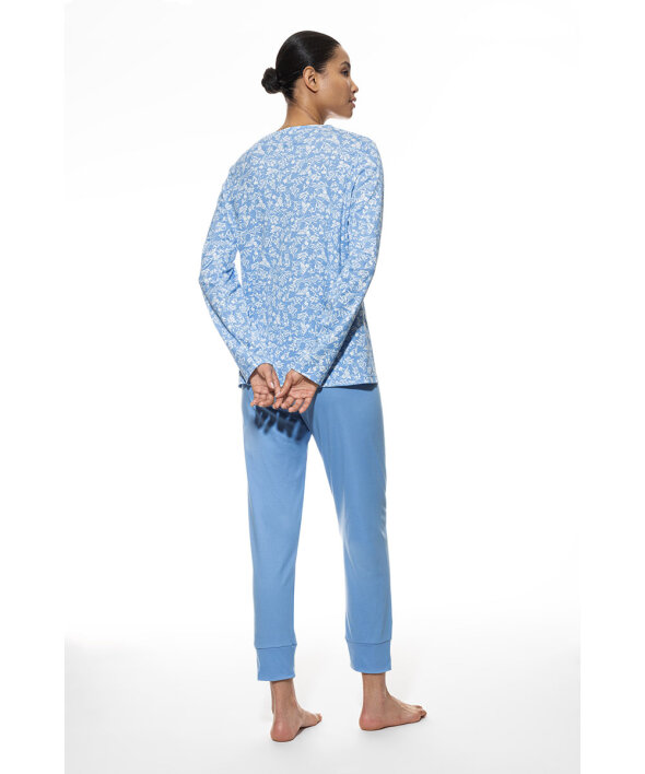 Mey - Mey Night Pyjama 7/8 Length, Long Sleeve