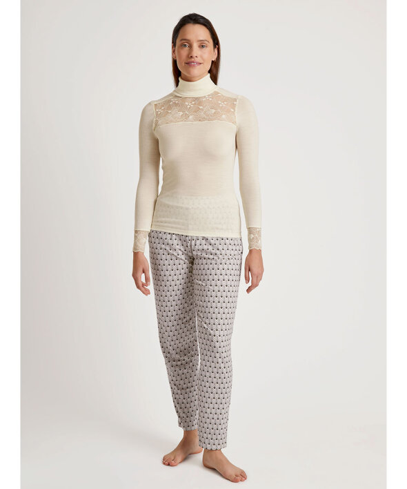 Calida - Silky Wool Glam Top Long-Sleeve