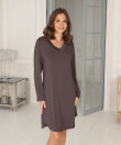 Lady Avenue - Bamboo Homewear Bamboo Long Sleeve Nightdress