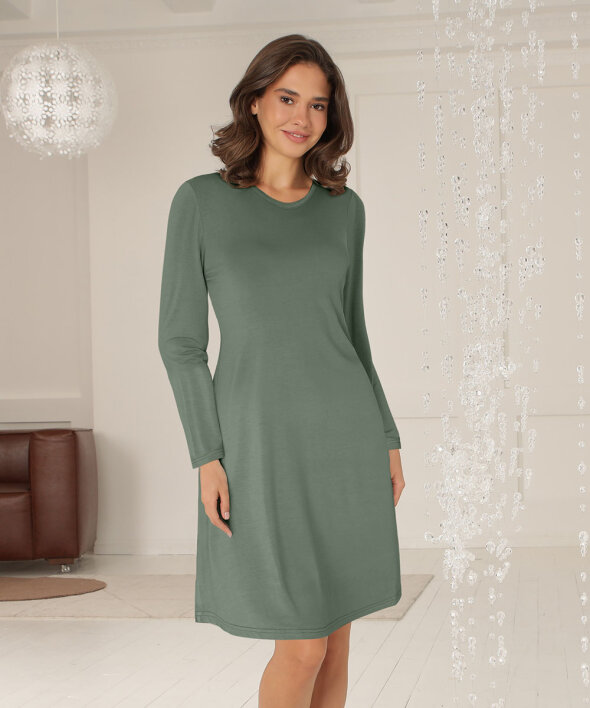 Lady Avenue - Bamboo Bamboo Long Sleeve Nightdress