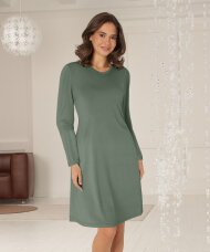 Lady Avenue - Bamboo Homewear Long Sleeve Nightdress