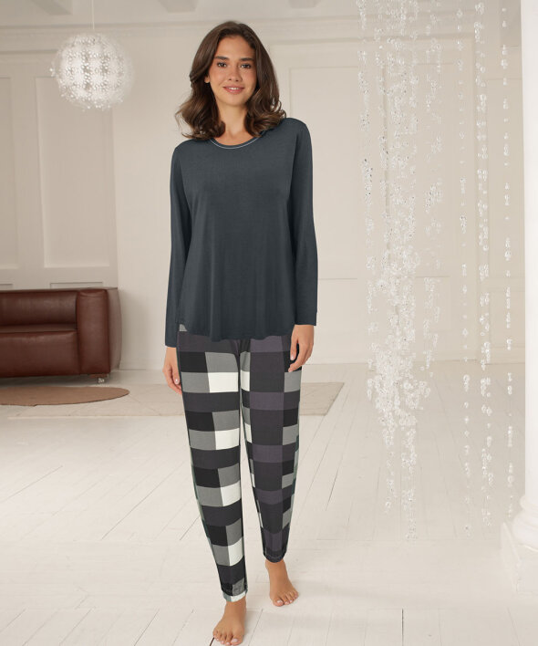 Lady Avenue - Bamboo Bamboo Long Sleeve Pyjamas