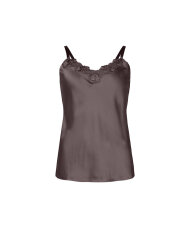 Lady Avenue - Pure Silk Camisole w.lace