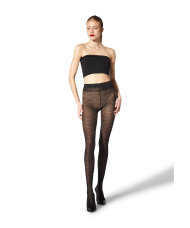 Wolford - Graphic Pattern Strømpebukser/Leggings