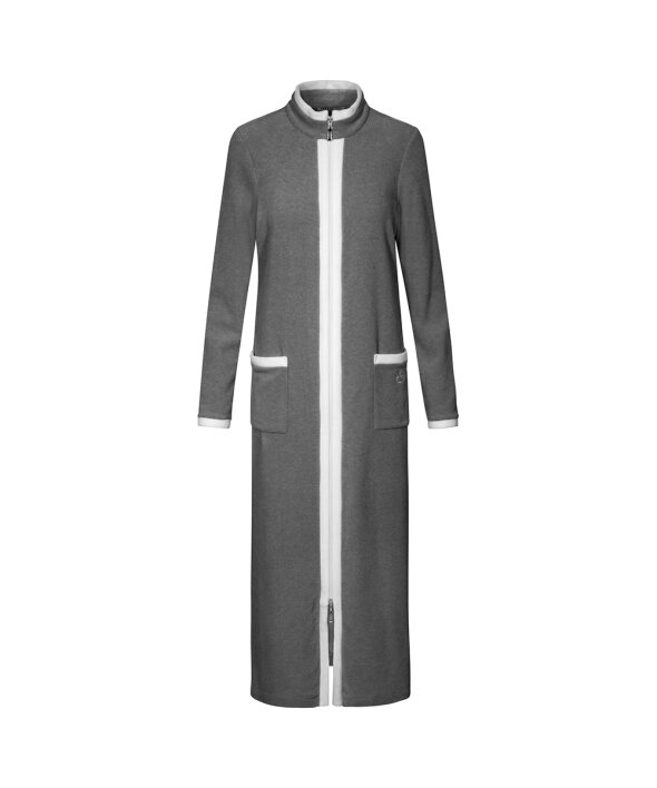 Louis Feraud - Fleece Robe, 1/1 sleeve, zipper