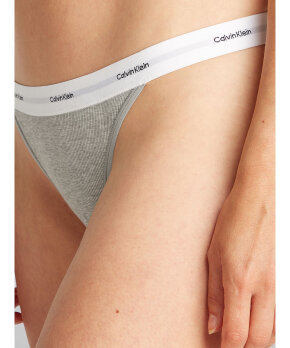 Calvin Klein - Cotton Strch Rib Mpp Thong