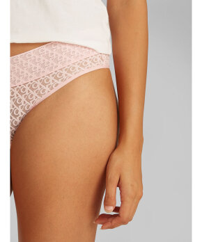 Calvin Klein - Logo Lace Trim Brazilian