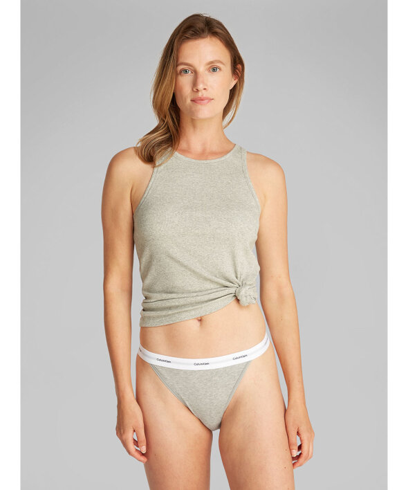 Calvin Klein - Cotton Strch Rib Mpp Tanga