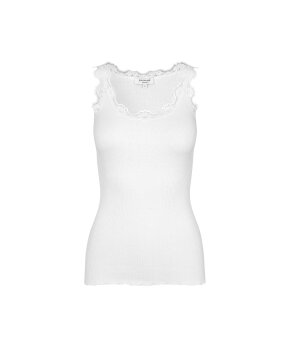 Rosemunde - Silk Top Regular W/Vintage Lace