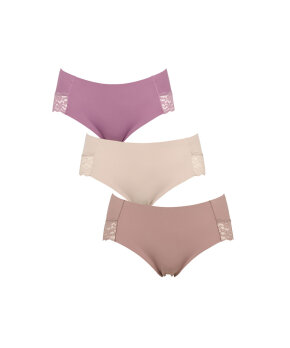 Missya - Seamless Tai W Lace 3-pack