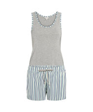 Lady Avenue - Bambus Homewear Pyjamas Top & Boxer (Set)