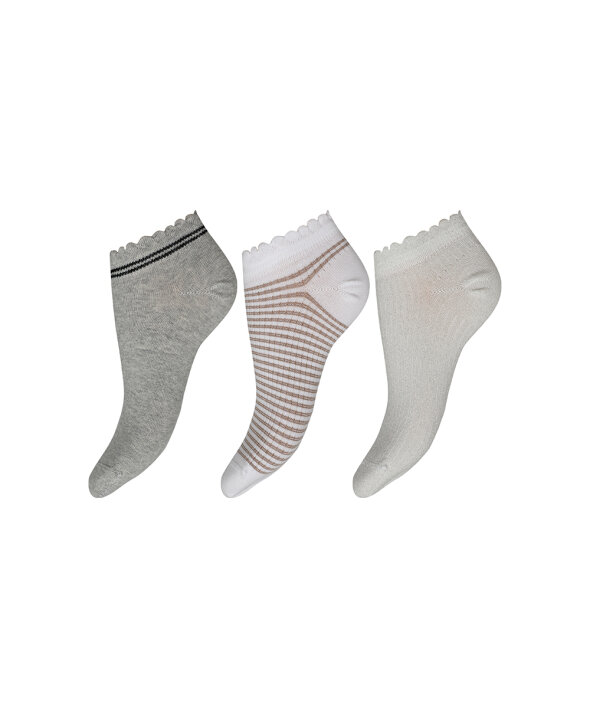 Decoy - Decoy 3-Pack Sneaker Sock Cott