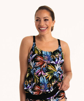 Anita - Night Flowers Care tankini top