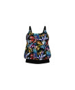 Anita - Night Flowers Care tankini top