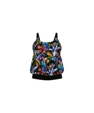 Anita - Night Flowers Care tankini top