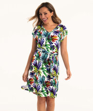 Anita - Floral Illusion Dress