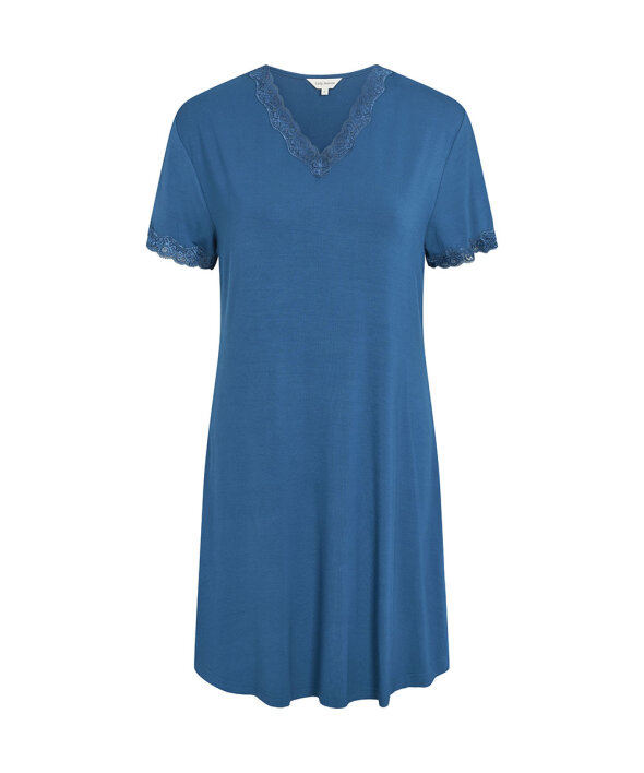 Lady Avenue - LA - Bamboo Homewear Bamboo Short Sleeve Nightdress