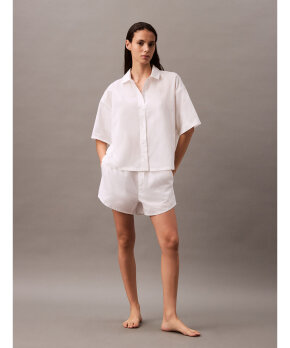 Calvin Klein - Cotton Poplin Sleep Shorts