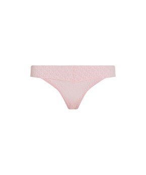 Calvin Klein - Logo Lace Trim Thong