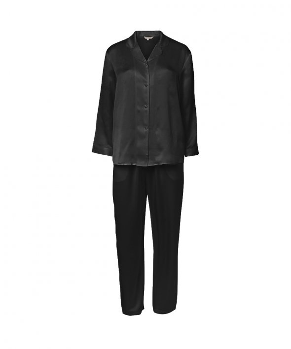 Lady Avenue - Silk Woven Basic Pyjamas