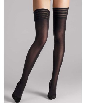 Wolford - Velvet de Luxe 50 Selvsiddende/over knee strømpe