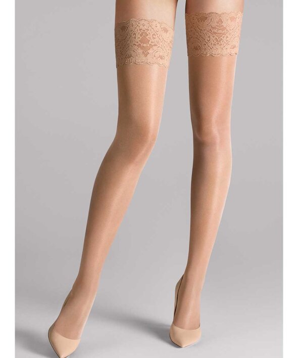 Wolford - Satin Touch 20 Selvsiddende/over knee strømpe