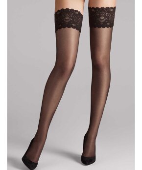 Wolford - Satin Touch 20 Selvsiddende/over knee strømpe