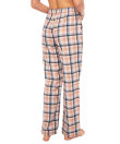 Lady Avenue - Homewear - Cotton & satin Cotton Flannel Pant