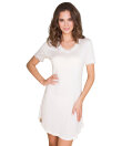 Lady Avenue - LA - Silk Jersey Nightgown W/Sleeve