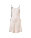 Lady Avenue - Pure Silk Slip With Round Neck