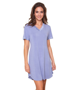 Lady Avenue - Bamboo Bamboo Short Sleeve Nightdress