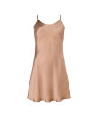 Lady Avenue - Pure Silk Slip With Round Neck