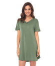 Lady Avenue - Bamboo Bamboo Short Sleeve Nightdress