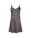 Lady Avenue - LA - Silk Woven Slip W/Lace