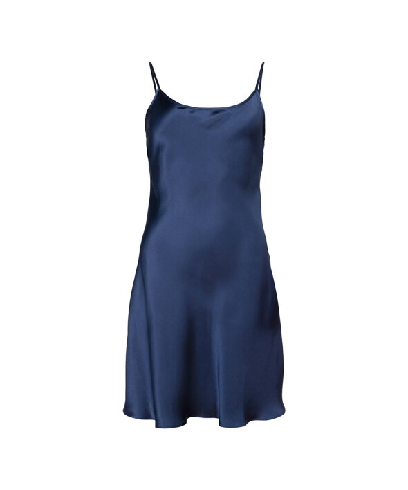 Lady Avenue - Pure Silk Slip With Round Neck