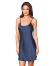 Lady Avenue - Pure Silk Slip With Round Neck