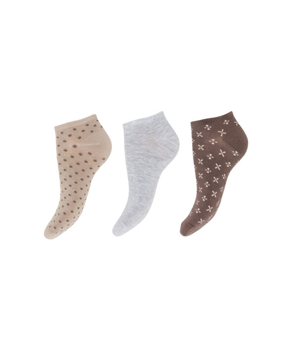 Decoy - Decoy 3-pack sneaker sock bamb