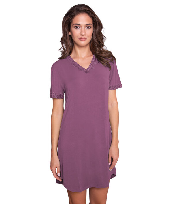 Lady Avenue - Bamboo Bamboo Short Sleeve Nightdress