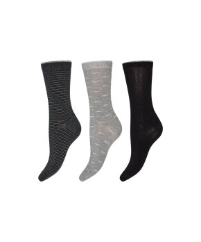 Decoy - Orgcotton 3Pk Ankle Socks