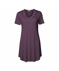 Lady Avenue - LA - Silk Jersey Nightgown W/Sleeve