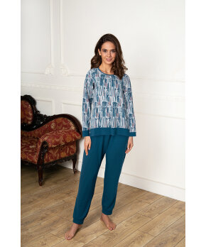 Lady Avenue - Bamboo Homewear Long Sleeve Pyjamas