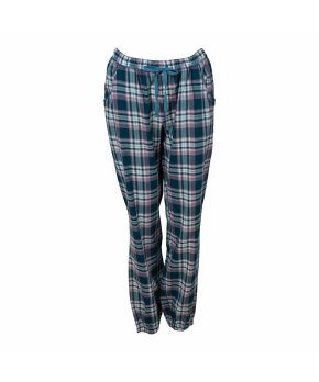 Lady Avenue - Homewear - Cotton & satin Cotton Flannel Pant