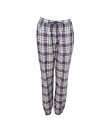 Lady Avenue - Homewear - Cotton & satin Cotton Flannel Pant