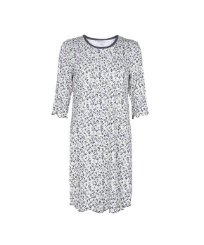 Lady Avenue - Bamboo Homewear Nightdress With 3/4 Sleeve