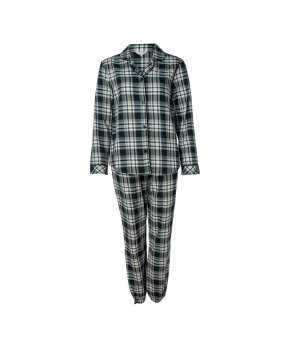 Lady Avenue - Homewear - Cotton & satin Cotton Flannel Pyjamas