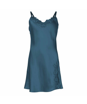 Lady Avenue - Pure Silk Slip W/Lace